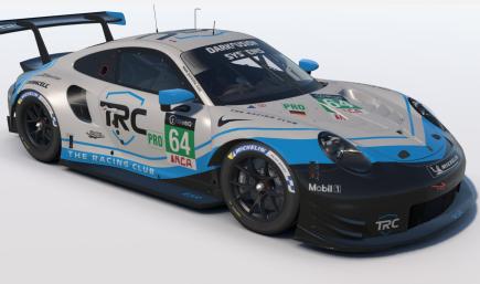 The Racing Club GTE Series Custom Paint Porsche 911 RSR