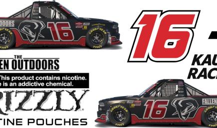 Justin Haley 2026 Grizzly Nicotine Pouches 