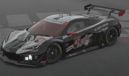 June Mens Mental Health Awareness Month Corvette C8.R GT3