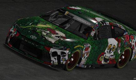 Sim Stamp - Amanda Handler - Frogs, Skulls, & Roses / TH Designs / Dia De Los Muertos - PRSL Cup Series Season 3