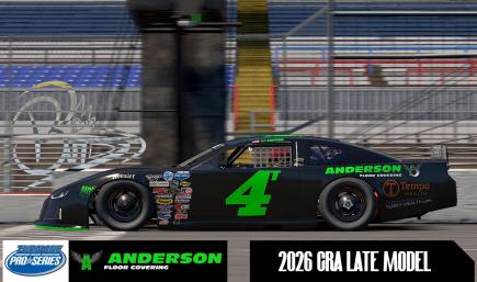 SIM STAMP 2026 Tyler Lupton Anderson Floor Covering Late Model #4