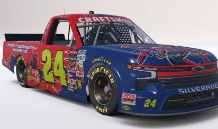 #24 Mathew Montgomery - Spider-Man: Brand New Day Chevrolet Silverado