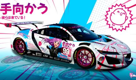 Acura NSX EVO22 GT3 Temukau