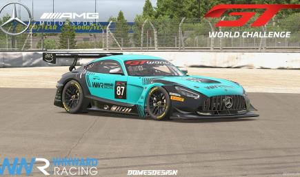 Winward Racing Mercedes AMG GT3 EVO #87