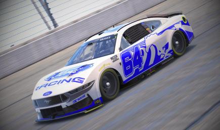 #64 Ford Racing White