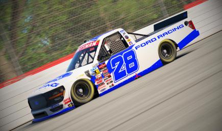 Ford Racing White