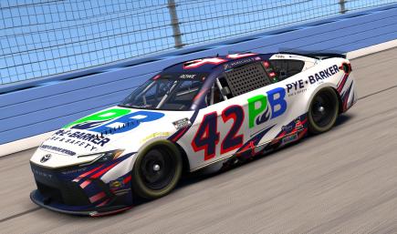 John Hunter Nemechek Pye Barker Fire Safety 2026 Patriotic #42