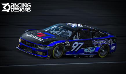 Samuel Carter #97 Cessna Hammer Down NextGen Ford Mustang