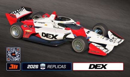 2026 Scott McLaughlin DEX 2009 Indy 500 Throwback IndyCar