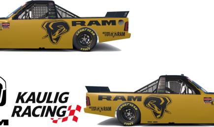 Kaulig Racing 2026 RAM Yellow Rush