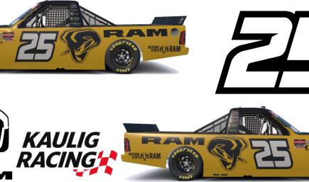 Kaulig Racing Free Agent 2026 Yellow Rush (#25)