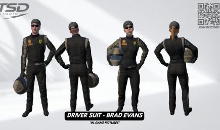 Brad Evans – Defiance Ranch Racing Official Suit 2026