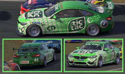 BMW M4 GT4 Tic Tac