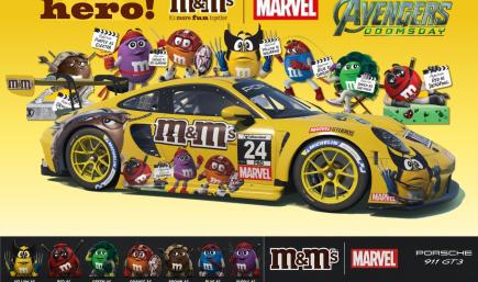 Porsche 992r GT3 M&Ms