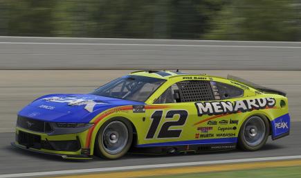 2026 Ryan Blaney Menards Ford Mustang