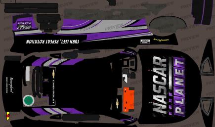 BRM purple nascar planet 2026 chevy nextgen