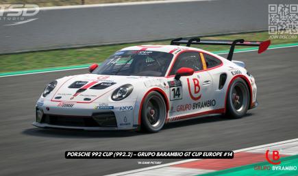 Porsche 992 Cup (992.2) – Grupo Barambio GT Cup Europe #14