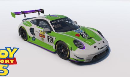 Buzz Lightyear Porsche