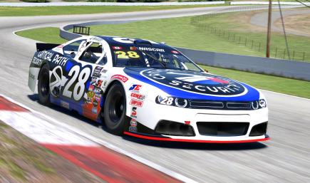 2025 Ryan Vargas Critical Path Security NASCAR Canada Dodge Challenger