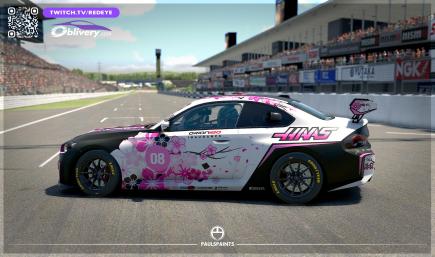 2025 Sakura Haas Special Livery for the BMW M2