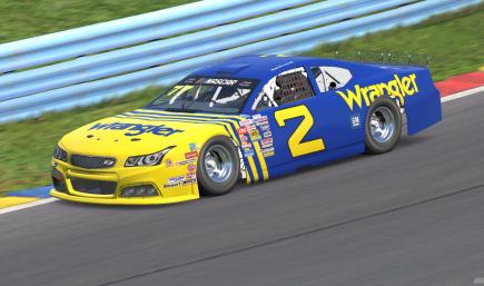 Dale Earnhardt 1981 Wrangler Stripes #2 Pro#
