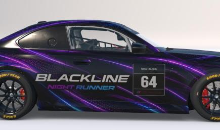 BMW M2 Racing G87 Night Runner Livery