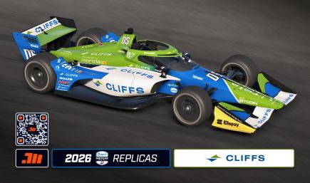 2026 Helio Castroneves Cleveland Cliffs IndyCar