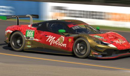 Molson Racing Ferrari 296 GT3