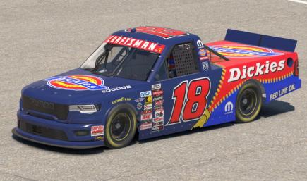 Chad Chaffin 18 Dickies Ram 1500