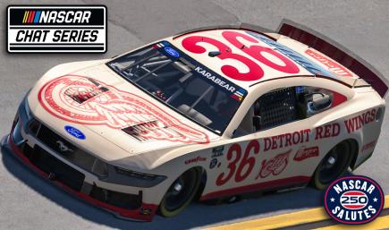 2026 Red Wings Centennial #36 Ford Mustang - USA 250 - NCS Version