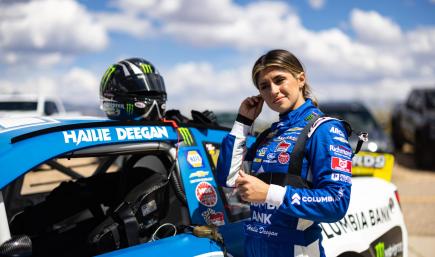 Hailie Deegan #16 Columbia Bank 2026 ARCA Menards Series West