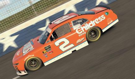 Unused 2019 Tyler Reddick Childress Throwback