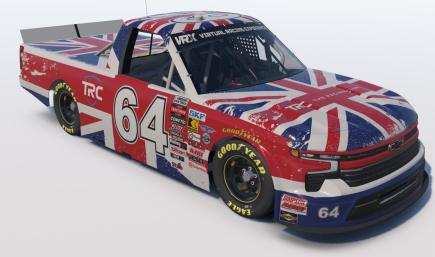 Union Flag Silverado for Mark Bird of The Racing Club
