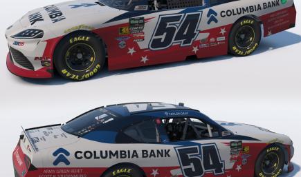 2026 Taylor Gray Columbia Bank RWB OReilly Toyota Supra