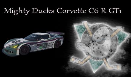 Mighty Ducks Corvette C6 R GT1
