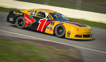 *Sim-Stamped* Peter Gibbons CASCAR Super Series Canadian Tire Euro Nascar
