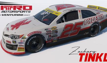 2026 Jake Finch #25 Phoenix Construction