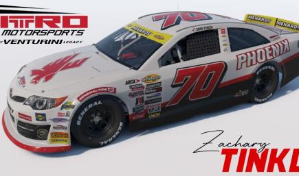 2026 Jake Finch #70 Phoenix Construction