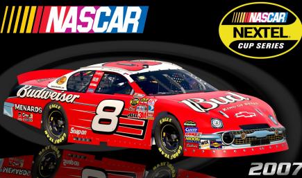 #8 Dale Earnhardt Jr 2007 Budweiser 57 Chevrolet
