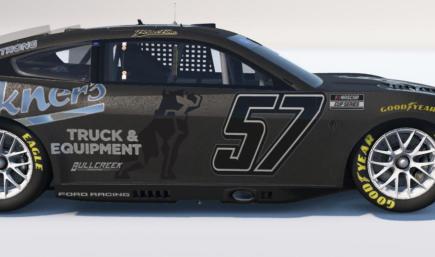 Brian Fine Bruckner Black/Chrome Ford Mustang