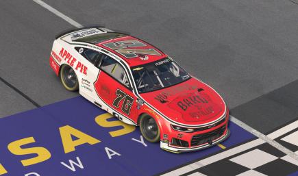 2026 Evan Fuqua #76 The Bard Distillery Chevrolet ZL1 1LE