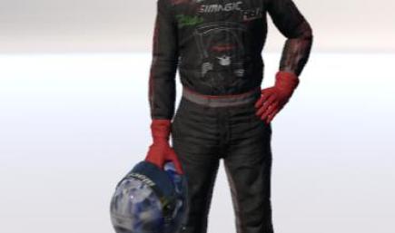 Deadman Racing Red Suit