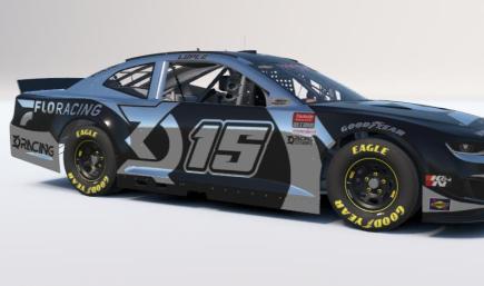 Brandon Lopez #15 KDR FloRacing Gen6 Chevrolet Camaro
