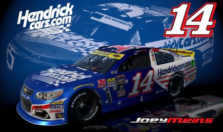 Joey Meins 2026 Hendrick Cars Patriotic ARCA Chevrolet SS (Fictional)