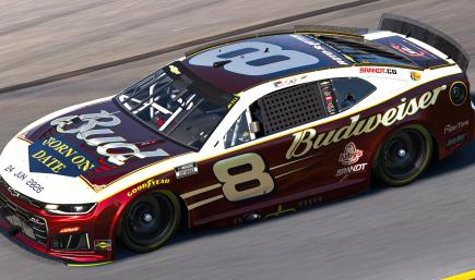 Fictional Dale Jr. #8 Budweiser Born On Date Camaro (2005 Version)