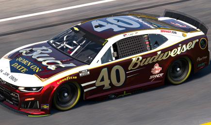 Fictional Dale Jr. #40 Budweiser Born On Date Camaro (2005 Version)