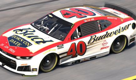 Fictional Dale Jr. #40 Budweiser Born On Date Camaro (2004 Version)