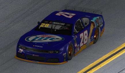 Brad Keselowski miller lite 2012 Euro Series