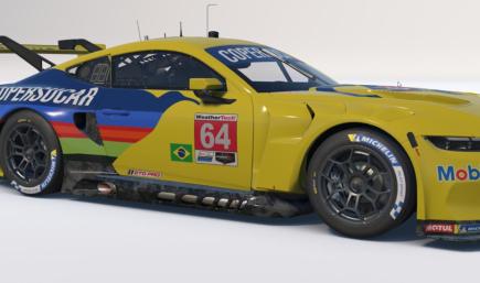 Copersucar Fittipaldi F6 1979 | Ford Mustang GT3