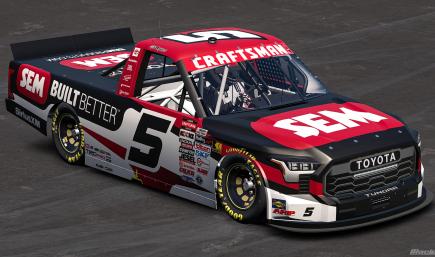 2026 Nick Leitz #5 SEM Products Toyota Tundra (No Number)